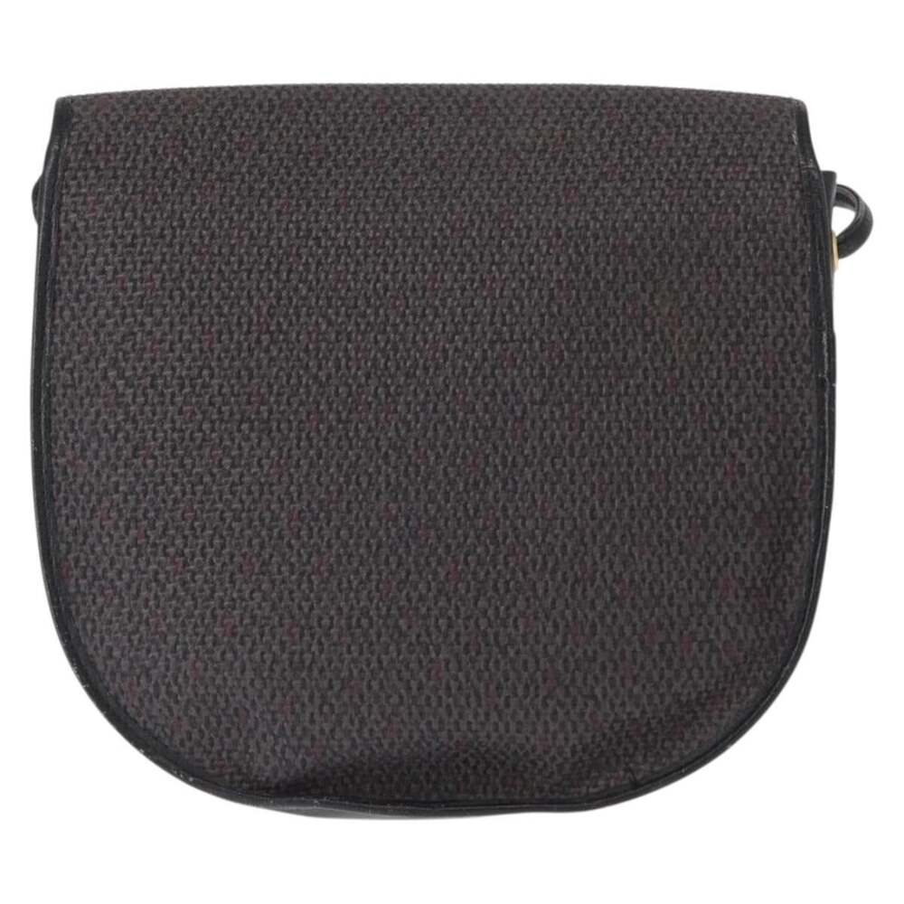 Saint Laurent Canvas Shoulder Bag Black